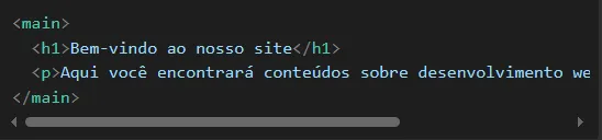 Outras Tags Semânticas Importantes