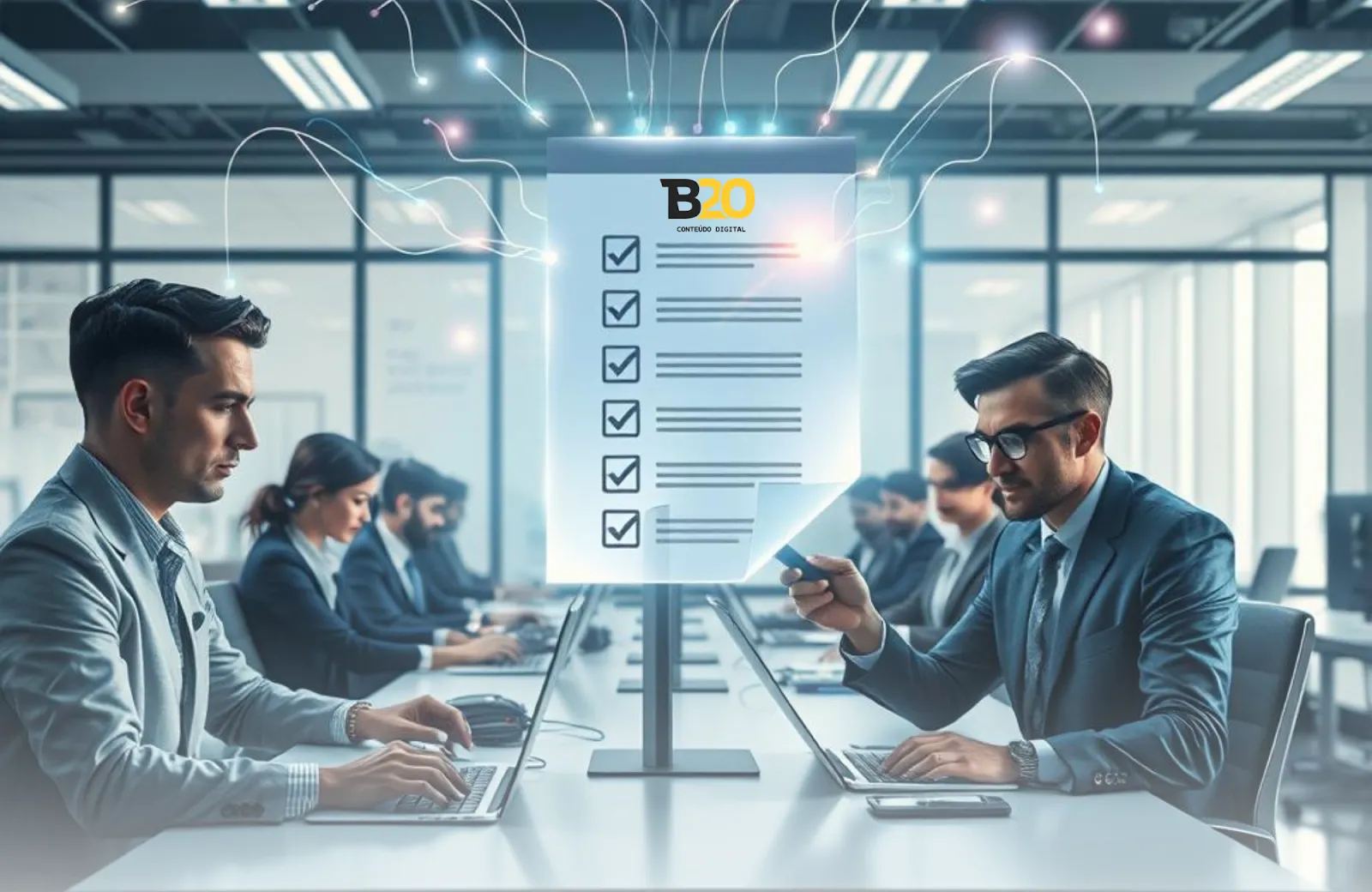 Os especialistas da B20 seguem e recomendam o Procedimento Operacional Padrão como meios cruciais para o sucesso.