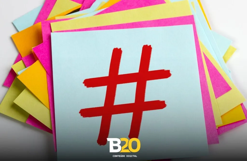 O que é uma hashtag?