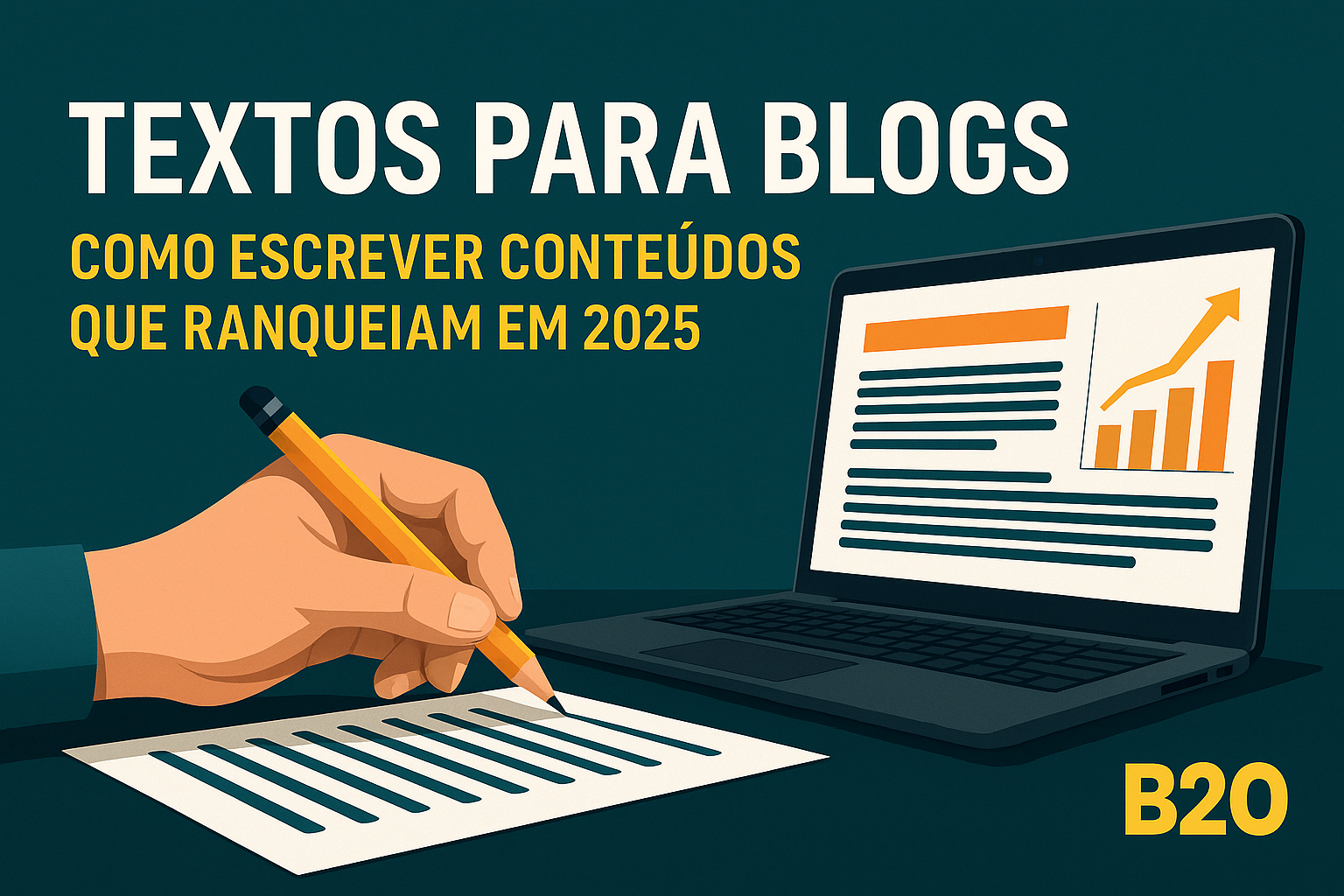 Textos Para Blogs: Como Escrever Conteúdos Que Ranqueiam em 2025
